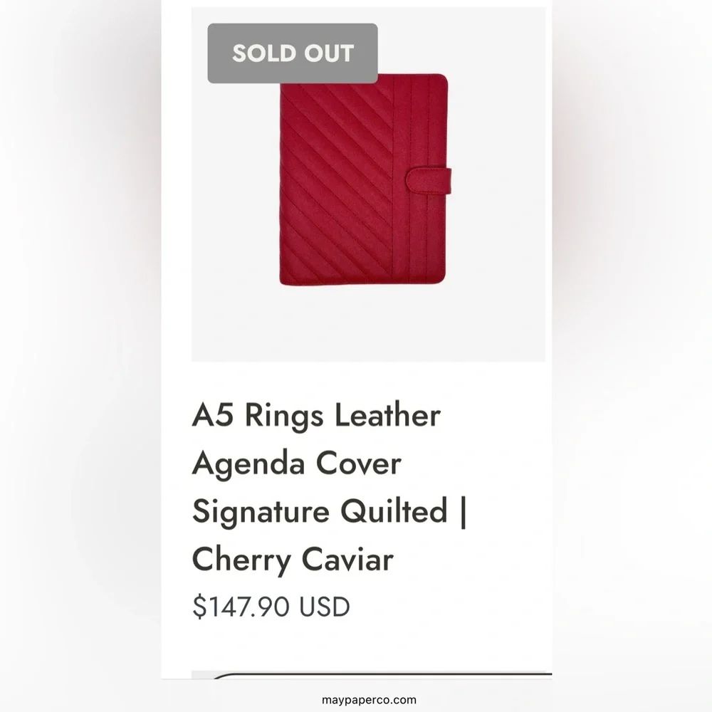 Mini Hp Leather Agenda Cover - Picture 10 of 11